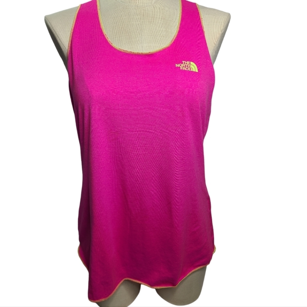 The North Face Pink tank top- Womens size medium